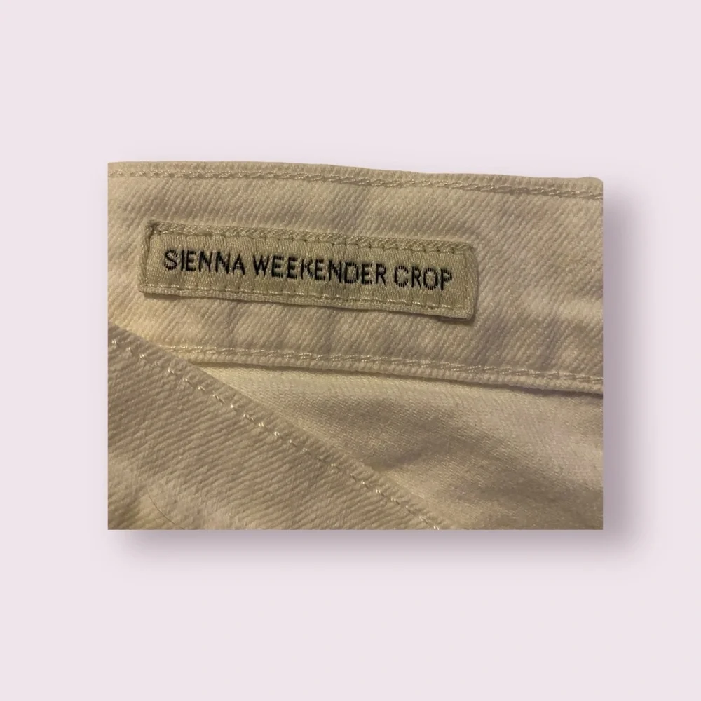 Lucky Brand‎ White Sienna Weekender Crop Denim Jeans Sz 0/26